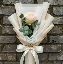 Букет цветов из:  Розы #REPLACE_PRED# Рождественно