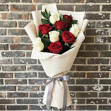 Букет цветов из:  Розы в Рождественно