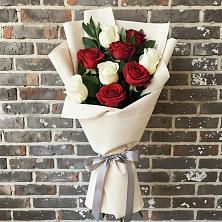 Букет цветов из:  Розы в Рождественно