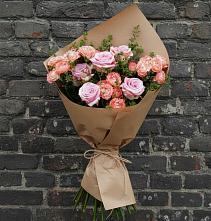 Букет цветов из:  Розы в Рождественно