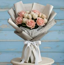 Букет цветов из:  Розы в Рождественно