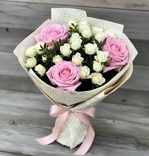 Букет цветов из:  Розы в Рождественно