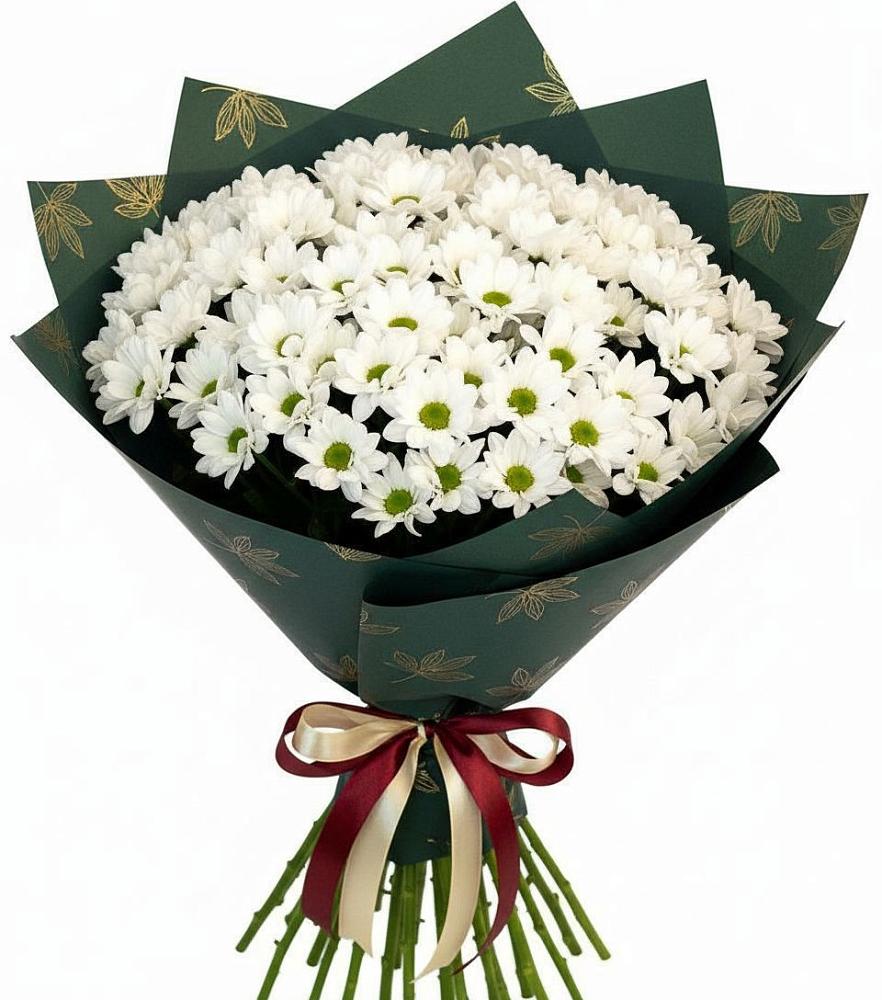 Букет цветов из: Хризантемы в Рождественно