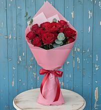 Букет цветов из:  Розы в Рождественно