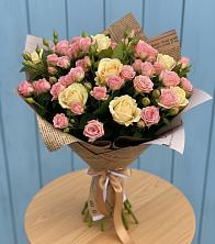 Букет цветов из:  Розы в Рождественно