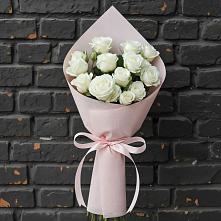 Букет цветов из:  Розы #REPLACE_PRED# Рождественно