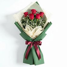 Букет цветов из:  Розы в Рождественно