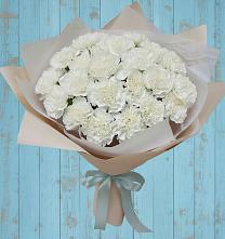 Букет цветов из:  Гвоздики #REPLACE_PRED# Рождественно